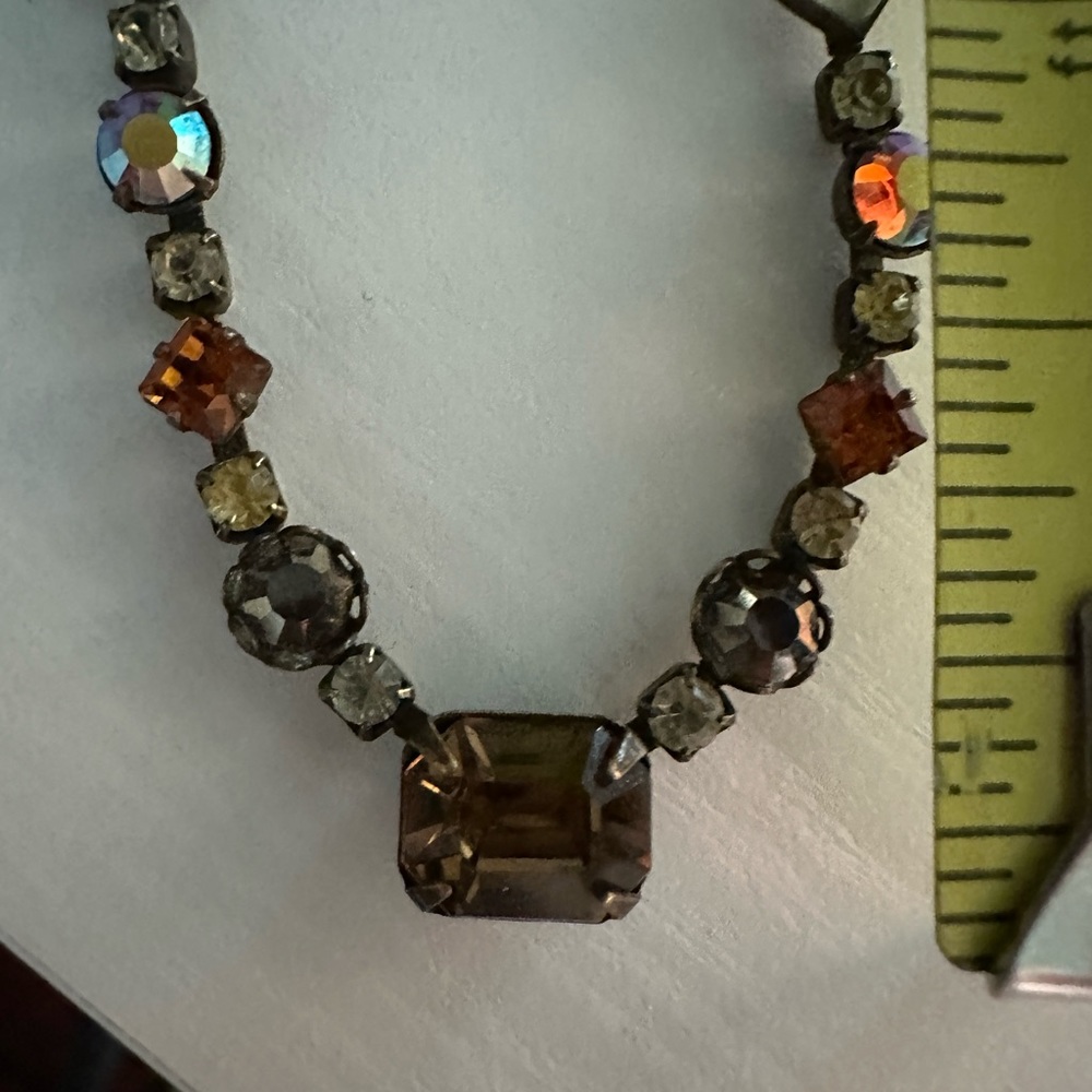 SORRELLI multi-faceted necklace